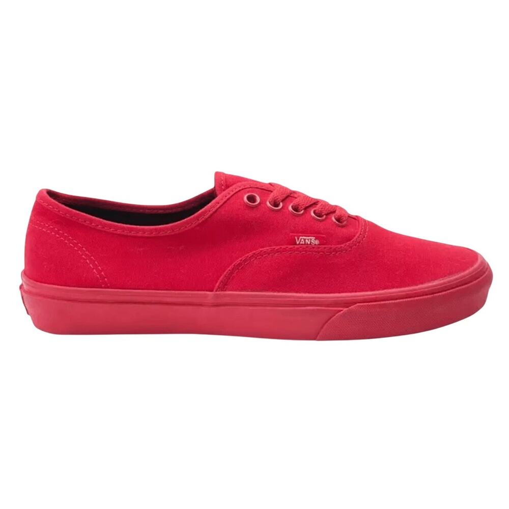 Vans Authentic Sneaker in True Red, Size W6/M4.5